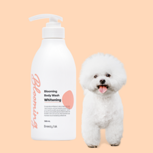 브리지테일 강아지 블루밍 화이트닝 샴푸, 1개, 500ml