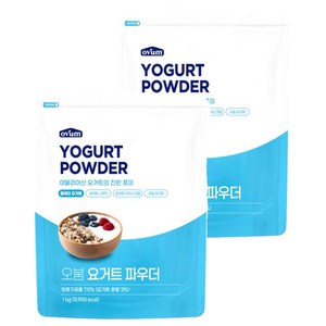 오붐 요거트 파우더, 1kg, 1개입, 2개