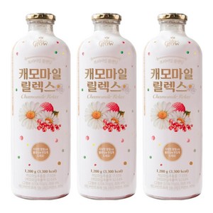 발란스그로우 캐모마일 릴렉스 음료, 1.2kg, 3개