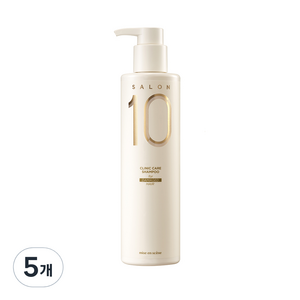 미쟝센 살롱10 단백질 샴푸 손상모발용, 500ml, 5개