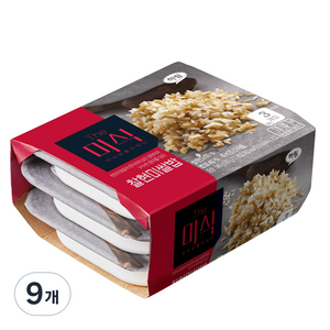The미식 찰현미쌀밥, 180g, 9개