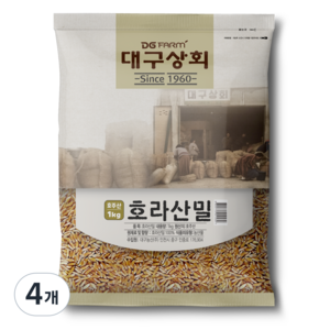 대구상회 호라산밀, 1kg, 4개
