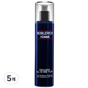노블리치옴므 익스클루시브 올인원 플루이드, 5개, 120ml