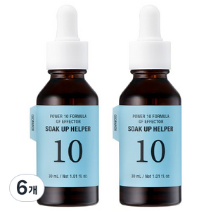 잇츠스킨 파워10 포뮬라 지에프 이펙터 쏙쏙수분 에센스, 30ml, 6개