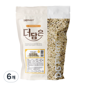 대구농산 더담은 햄프씨드, 500g, 6개