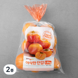 곰곰 아삭한 단감, 1.8kg, 2봉