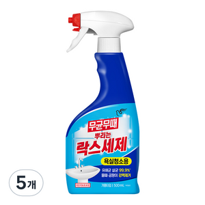 피죤 무균무때 뿌리는 락스세제, 500ml, 5개