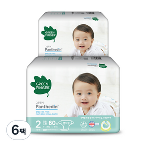 그린핑거 판테딘 더마 밴드형 기저귀 아동용, 2단계, 360매
