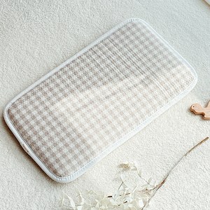 마롤로뜨 신생아 짱구 태열 쿨베개, 멜란체크 베이지, 1개