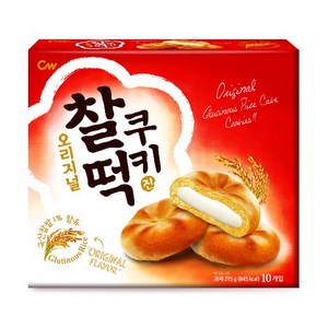 청우 찰떡쿠키 오리지날 10P, 215g, 1개