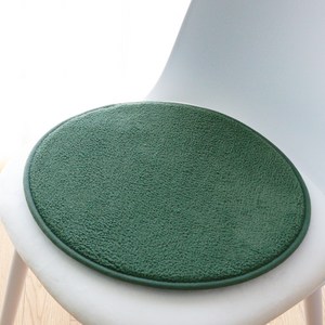 인룸 플레인 소프트 쿠션 원형 방석