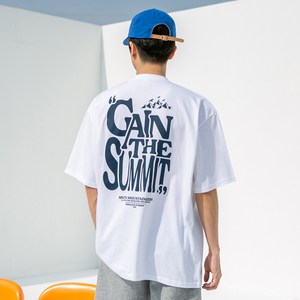 앨빈클로 GAIN THE SUMMIT 오버핏 반팔티 AST3952
