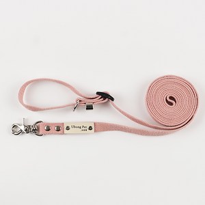 유봉펫 핸즈프리 강아지 리드줄, 인디핑크