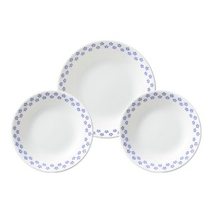 ****** 베리 페리 플라워 원형 찬기 중 2p + 대 세트, 혼합색상, 1세트