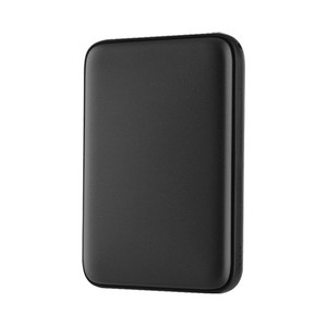애니클리어 미니 손난로 보조배터리 5000mAh 멀티단자, PDB-HOT9, 블랙