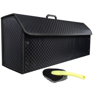 돌비웨이 대형 와이드 트렁크 정리함 + 미니 털이개