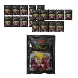 소문난 육회소스, 40g, 20개