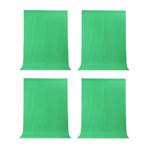 대한 베이직 폴리 촬영용 배경천 1.5 x 2m, 단일상품(그린), 4개