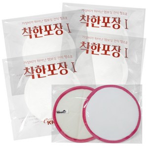 에파타클린업 착한포장 건식 청소포 미니 145mm 30p x 4개 + 청소기 전용패드 2p, 1세트