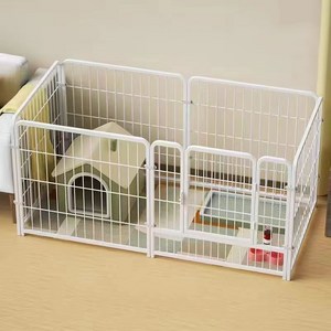 칠시 반려동물 대형 철장 펜스 울타리, 화이트