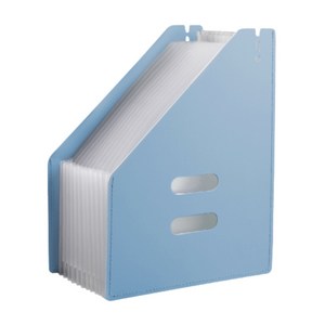 뷰넷 VWY 오르간 스탠딩 서류정리함 13칸 B, B형 세로, 블루