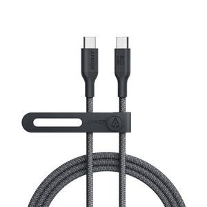 앤커 PD 140W USB C to C타입 고속충전 케이블, 90cm, 블랙, 1개