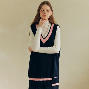 제로스트릿 라인 포인트 베스트 원피스