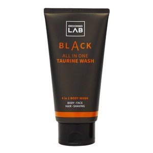 그루밍랩 남성용 블랙 올인원 타우린 워시, 1개, 300ml