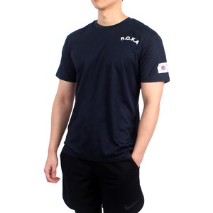 남성용 쿨링 로카 반팔 티셔츠