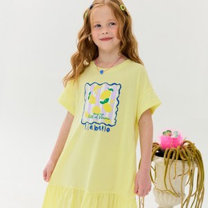 리에벨로 여아용 레몬액자원피스