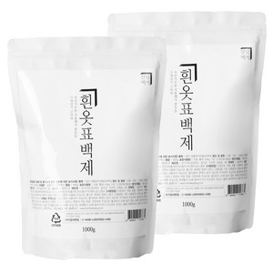 살림백서 흰옷 표백제, 1kg, 2개