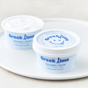그릭타임 플레인 그릭요거트, 100g, 2개, 1개입