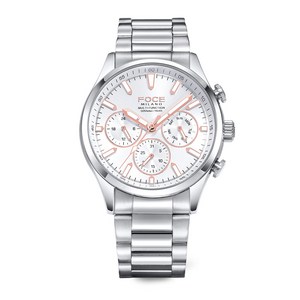 포체밀라노 남성용 43mm 멀티펑션 메탈시계 FM7620