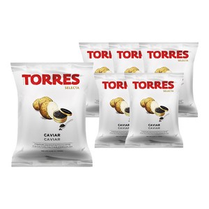 토레스 셀렉타 캐비어 감자칩, 40g, 6개