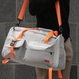 칸투칸 유틸리티 스포츠 더플백, 라이트그레이, 1개