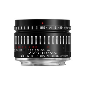티티아티산 후지 X 마운트 APS-C 렌즈 35mm F0.95 블랙실버