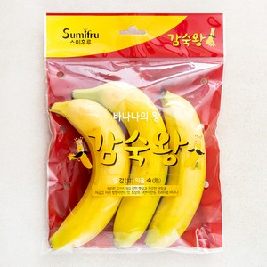 스미후루 감숙왕 바나나 3입, 330g, 1팩