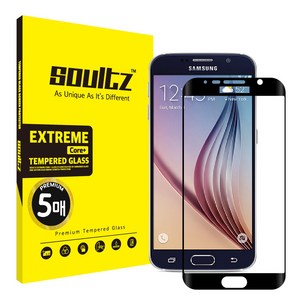 솔츠 풀커버 강화유리 휴대폰 액정보호필름 5p, 1개