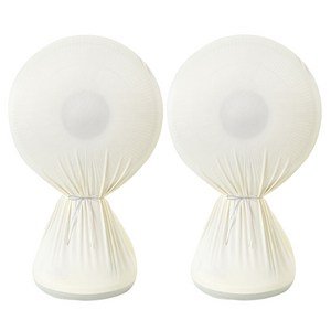 하늬통상 스판 선풍기 보관 커버 2p, 아이보리