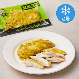 한끼통살 제로 바질머스터드맛 닭가슴살 (냉동), 100g, 10개