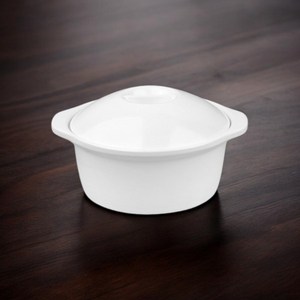 미색 럭셔리 미역국 그릇 다용도 한식 일식 식당, DS-5485 상