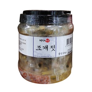 바다촌 조개젓2kg 중국산, 2kg, 1개