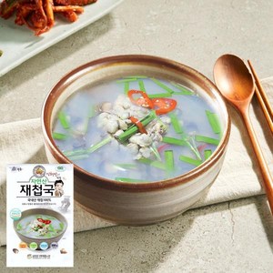 해강 간편한 국내산 재첩국 500g11팩 / 총 5.5kg, 500g, 11개