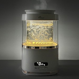 한일 글라스 가열식 가습기 HGSP-3500R 상부급수 물멍 대용량 3.5L 무드등