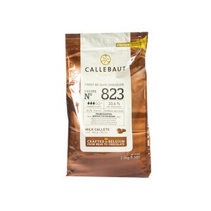 칼리바우트 밀크 커버춰 823 초콜릿 2.5kg (아이스박스 별도), 2500g, 1개