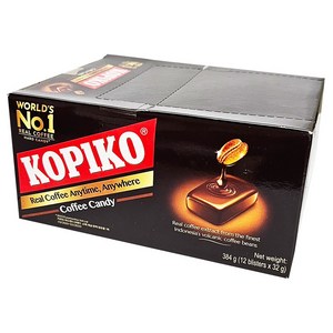 코피코 커피맛 블리스터 사탕, 32g, 12개