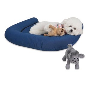 가을이네 강아지 메쉬 통풍 시원한 3D 쿨침대 애견 방수 통풍침대, 블루