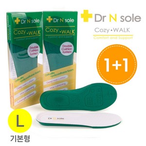 Dr Nsole 닥터엔솔 코지 워크 족저근막염 메모리폼 깔창 2족