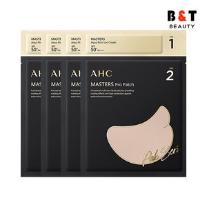 AHC 마스터즈 프로 패치 8g + 선크림 SPF50+ PA++++ 1.5ml 4세트, 4g, 1개