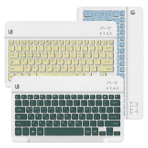 UB 저소음 가벼운 무선 블루투스 휴대용 경량 키보드 13인치, 13인치 키보드, 블랙